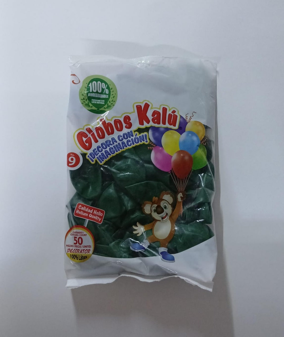 KALU BALLOON #9 STRONG ASSORTED 50 PCS