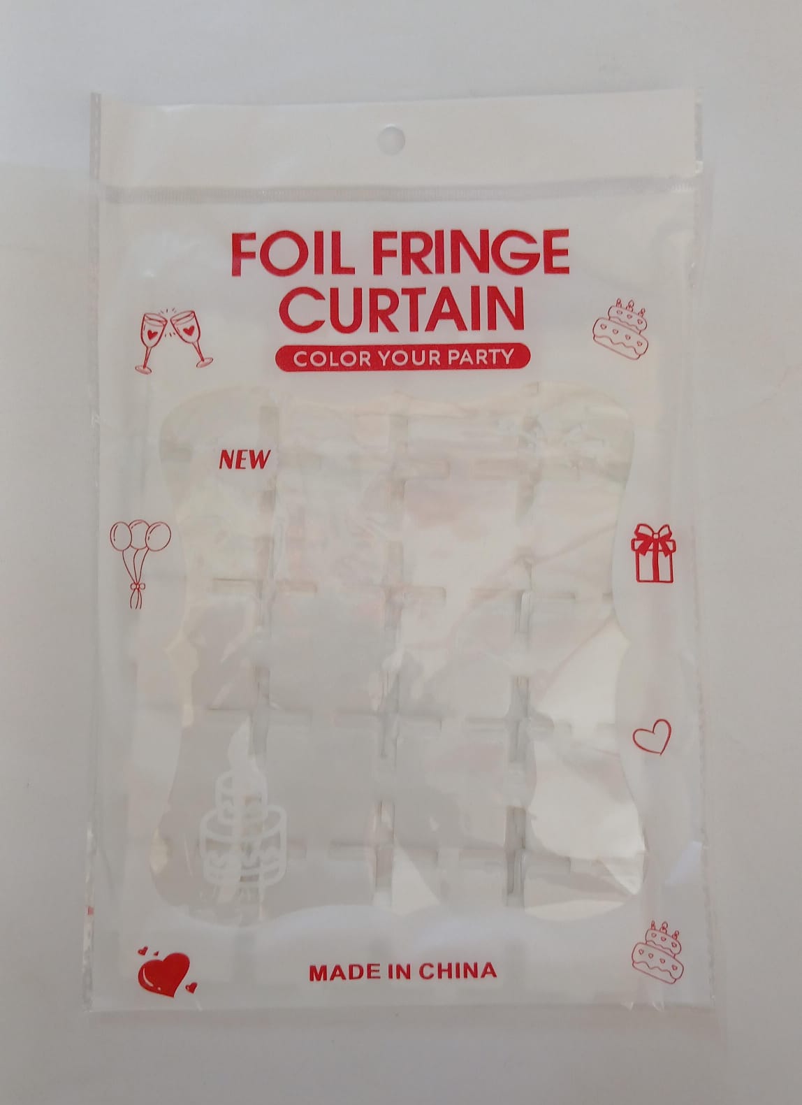 GOLD SQUARE CURTAIN
