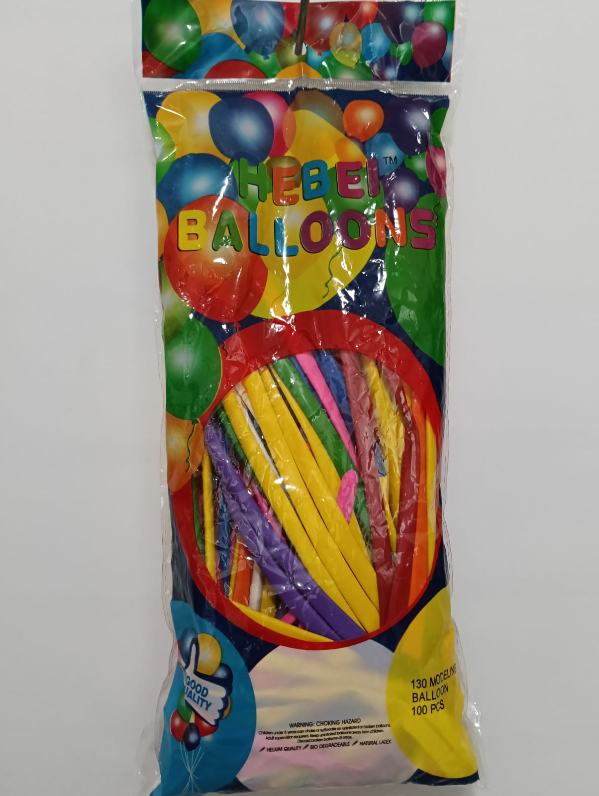GLOBOS DE TIRA COLORES SURTIDOS