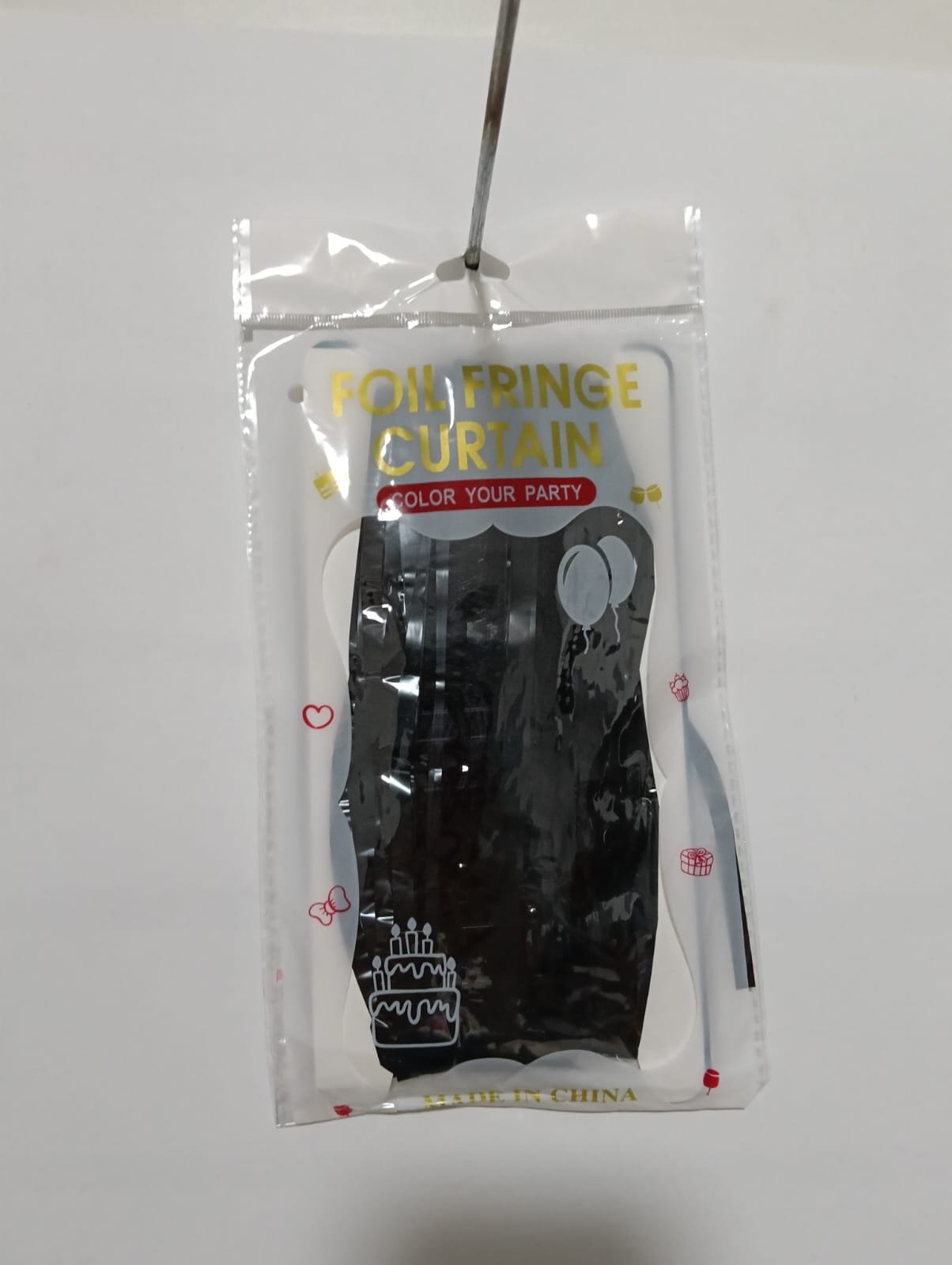 CORTINA LLUVIA NEGRO