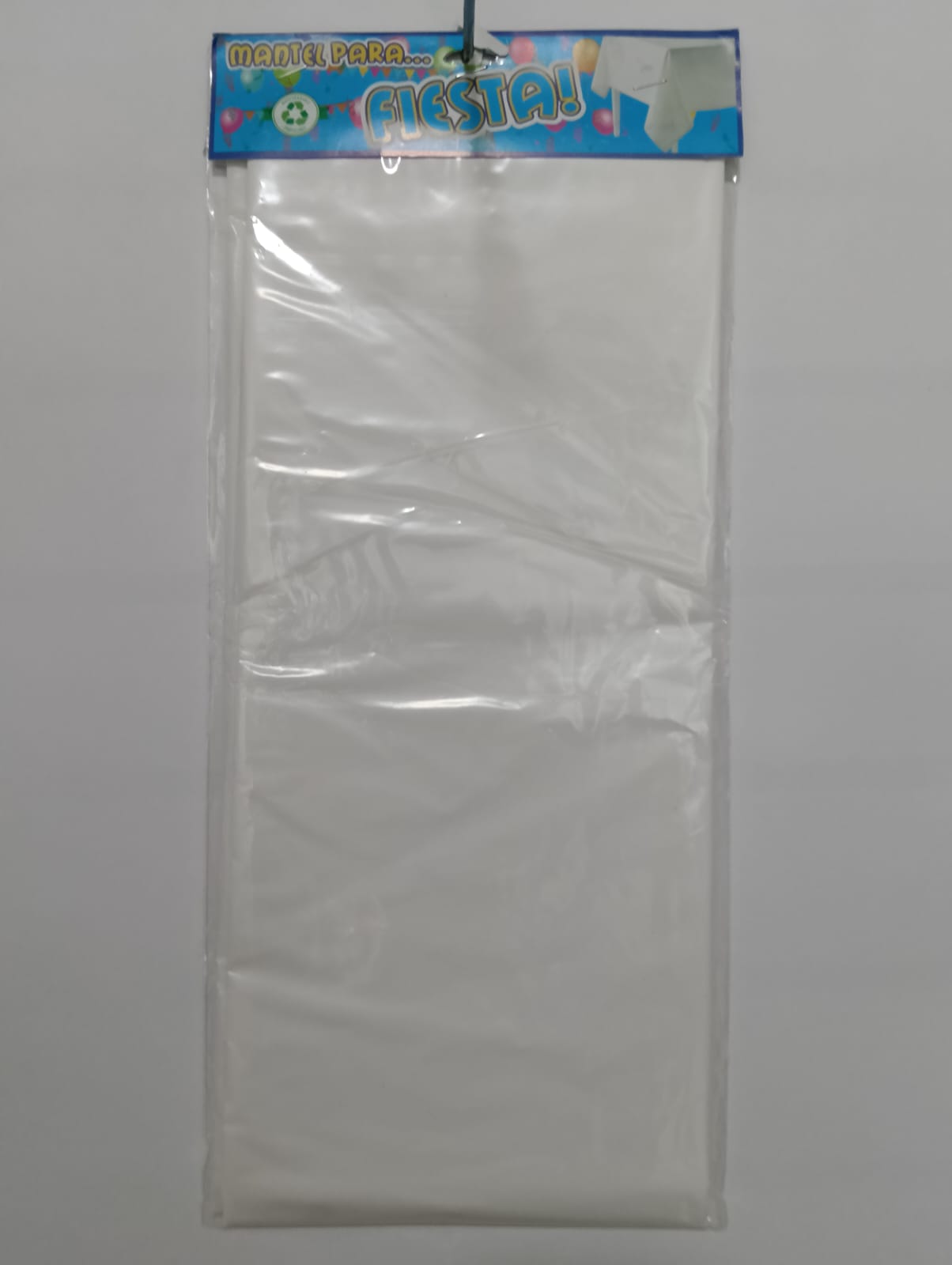 MANTEL  BLANCO (140CMX240CM)