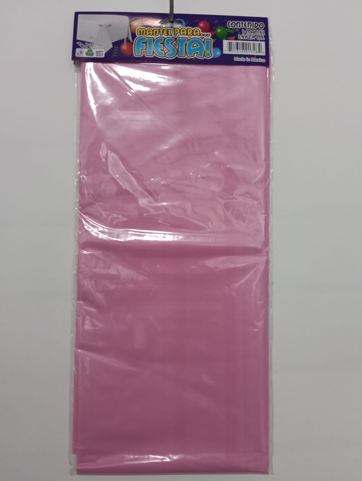 MANTEL ROSA PASTEL  (140CMX240CM)