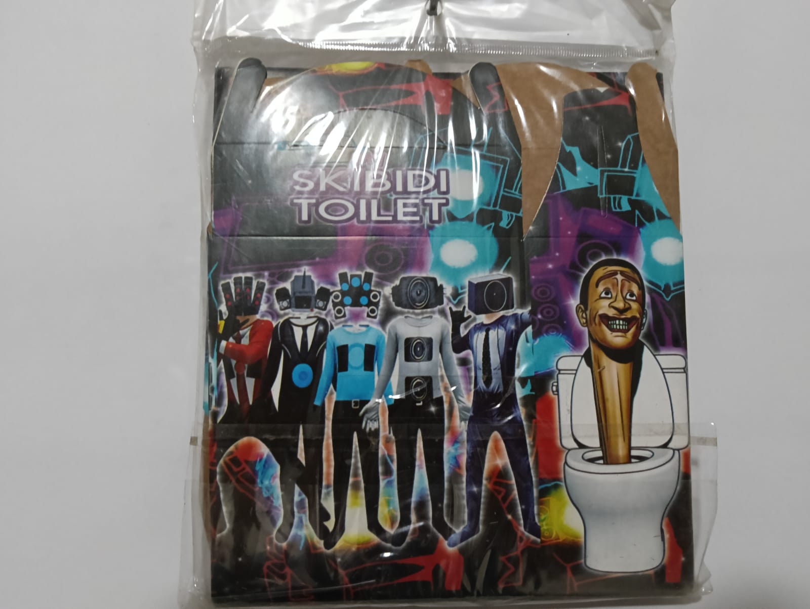 SKIBIDI TOILET CAJA DULCERA 10 PZAS