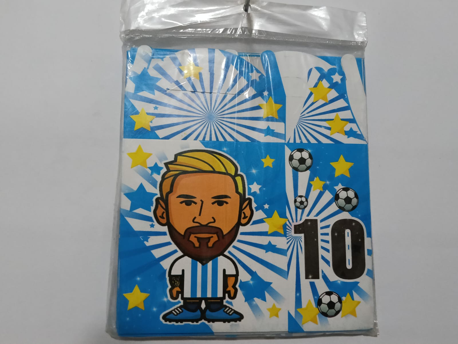 MESSI CAJA DULCERA 10 PZAS