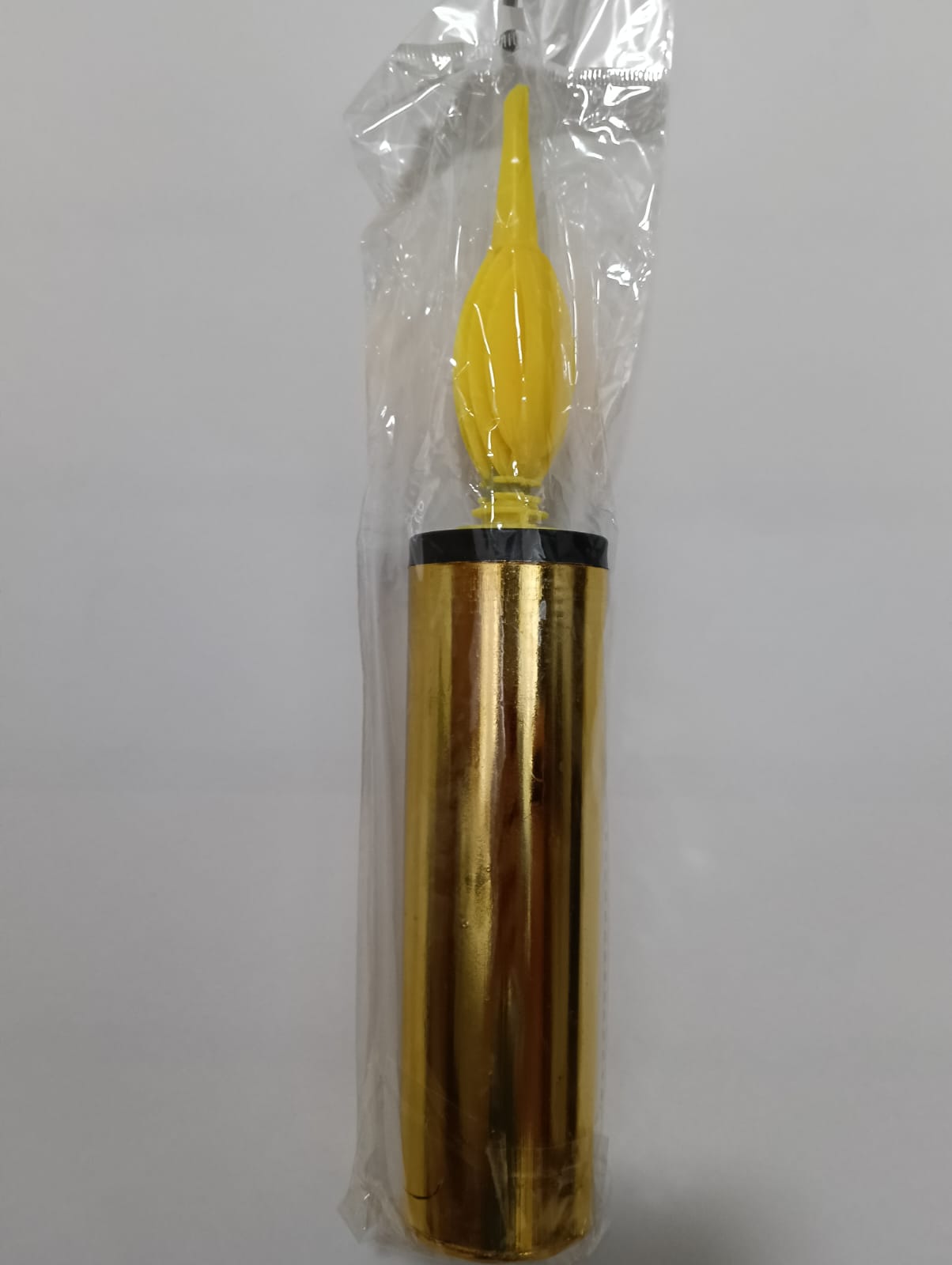 BOMBA GLOBO MANUAL DORADA
