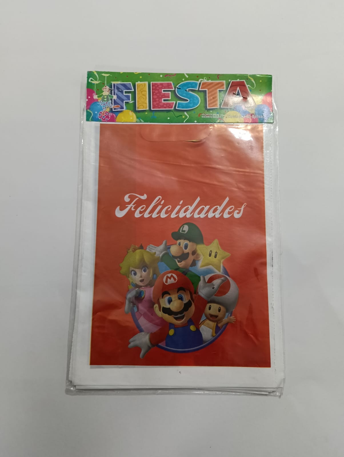 MARIO BROS BOLSA DULCERA 25 PZAS