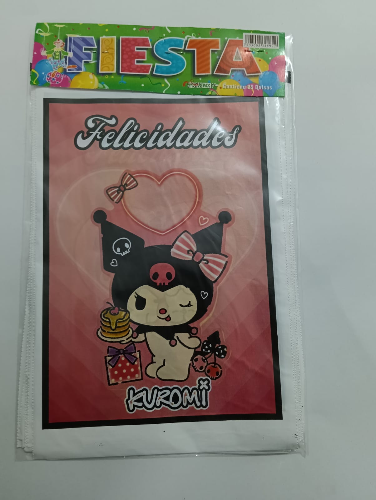 KUROMI BOLSA DULCERA (ROSA) 25 PZAS