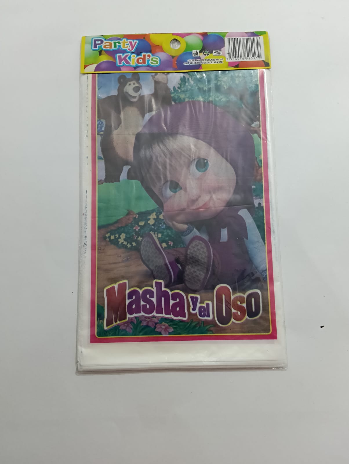 MASHA Y EL OSO BOLSA DULCERA 25 PZAS