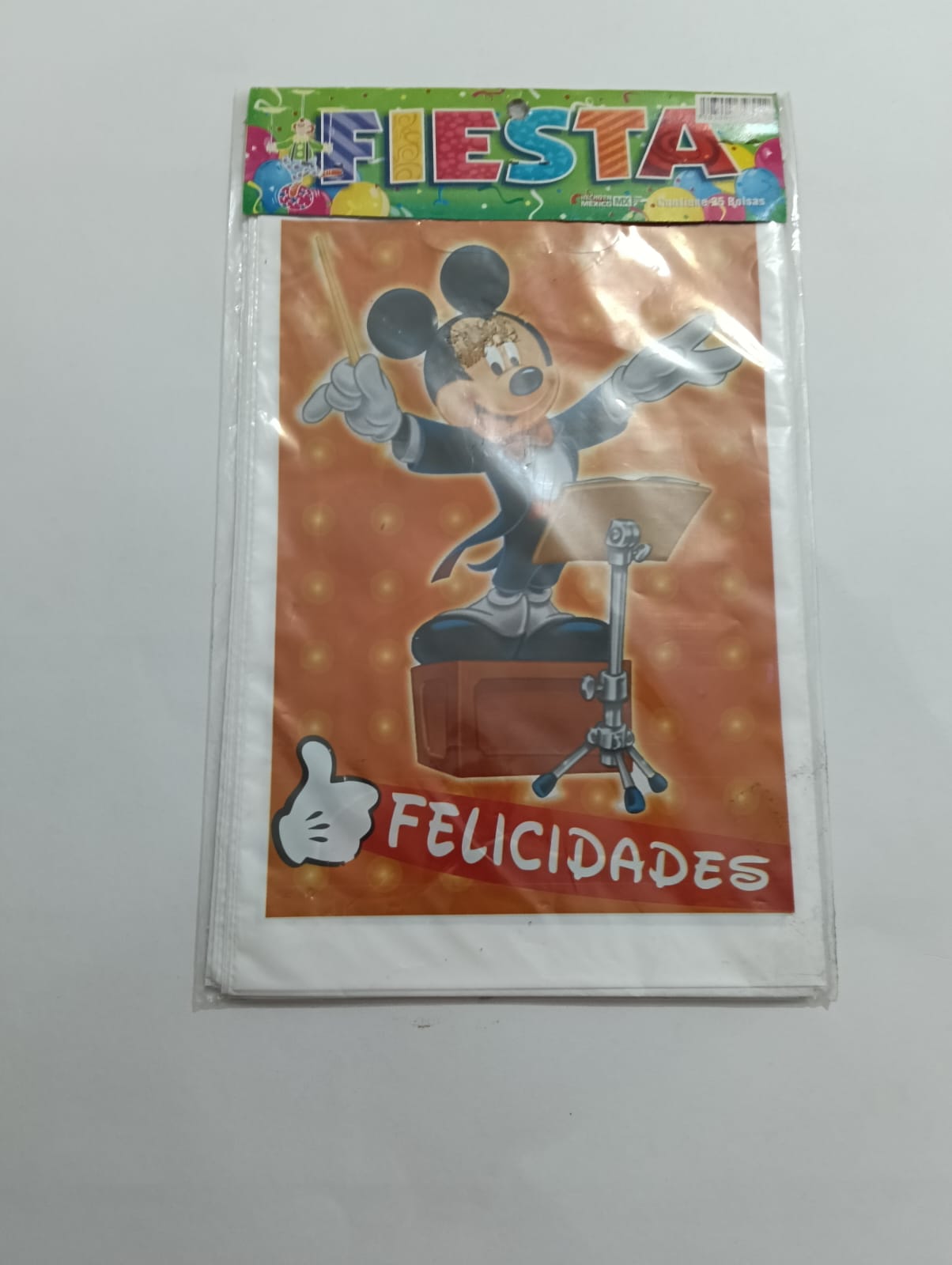 MICKEY MOUSE BOLSA DULCERA 25 PZAS