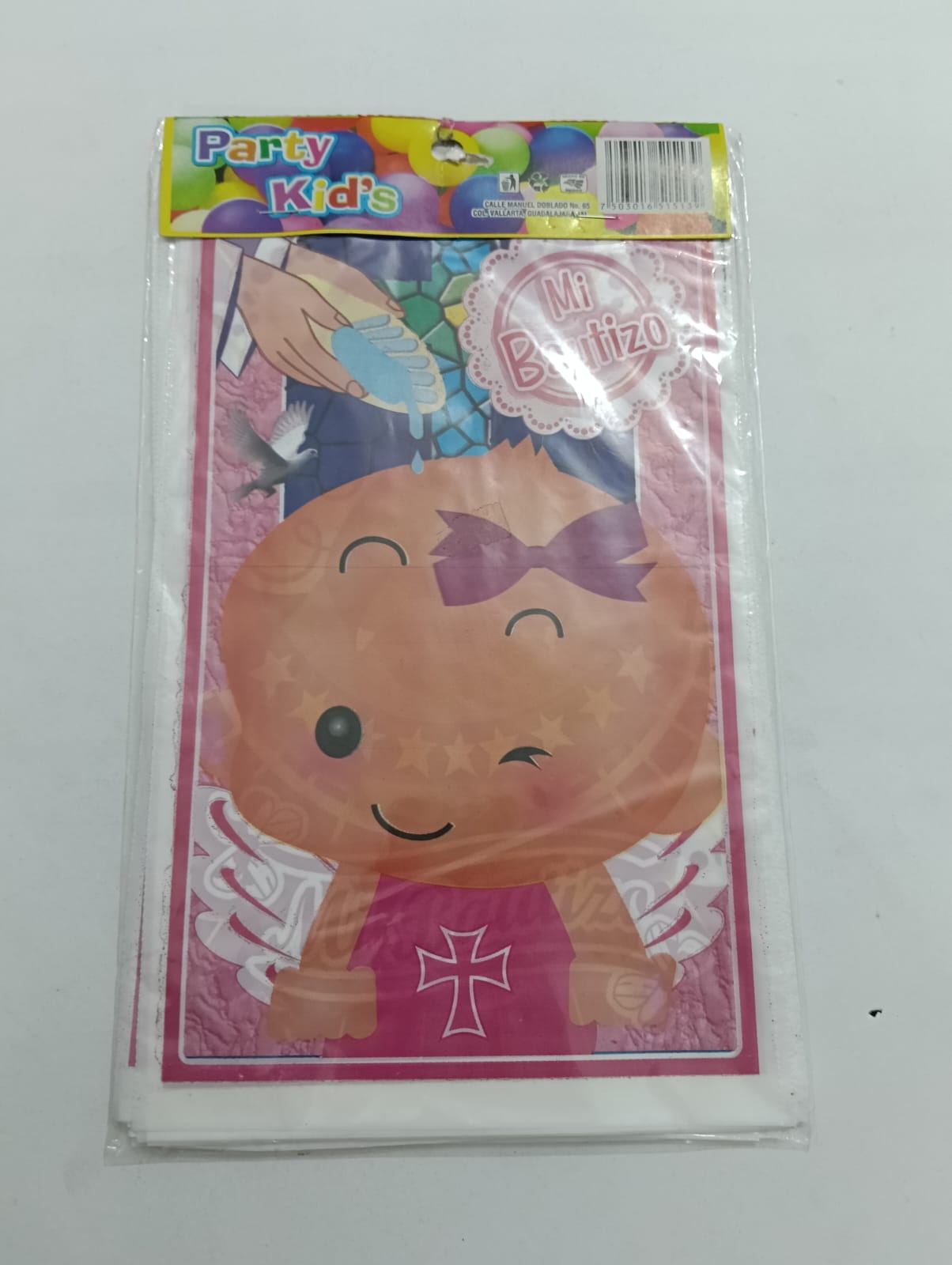 BAUTIZO BOLSA DULCERA 25 PZAS