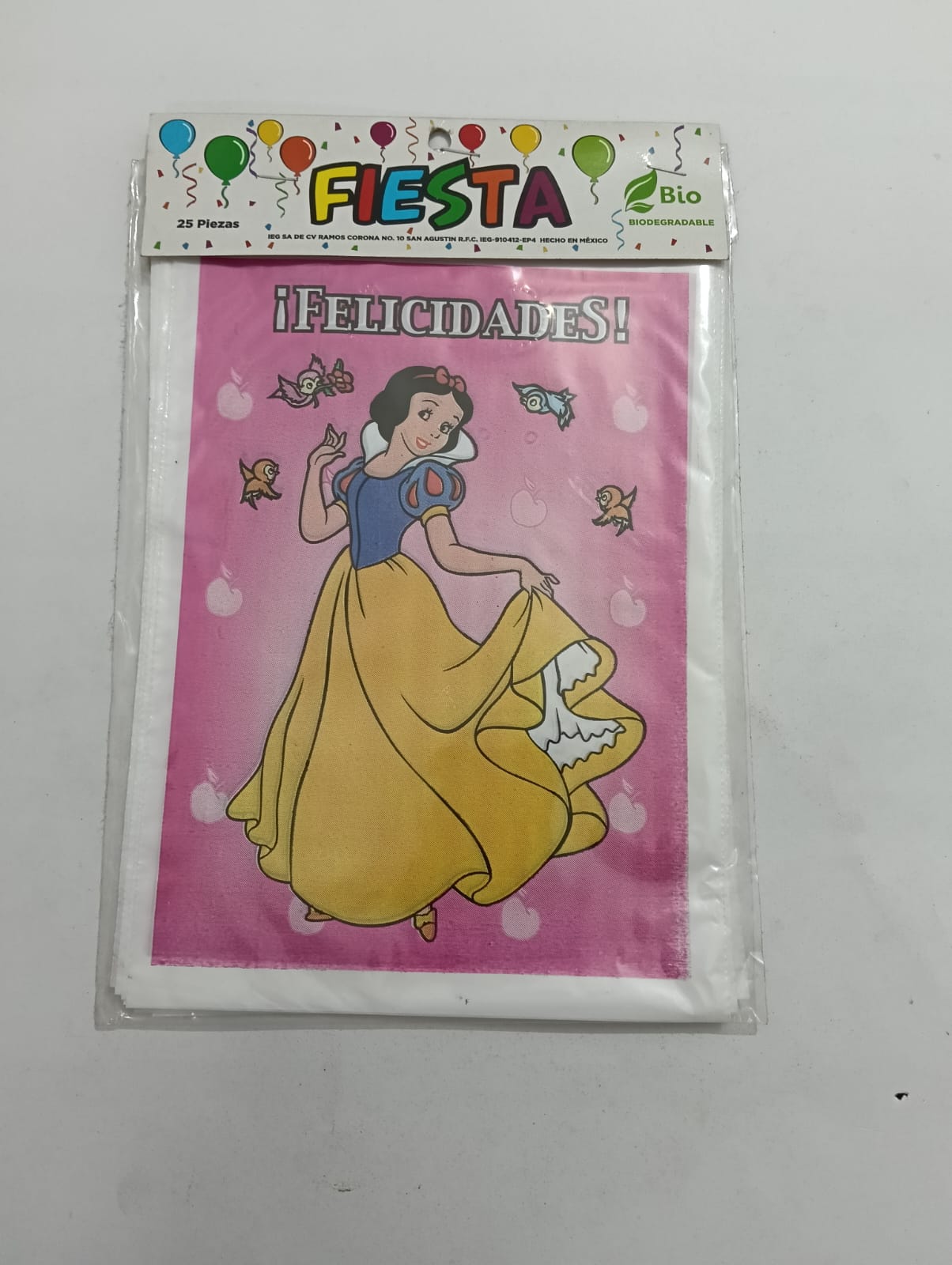 BLANCANIEVES BOLSA DULCERA 25 PZAS