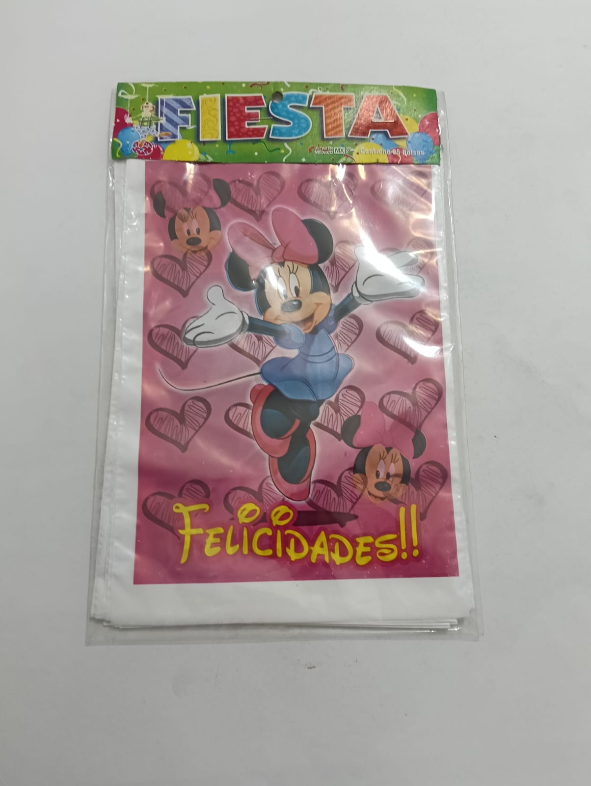 MINNIE BOLSA DULCERA 25 PZAS