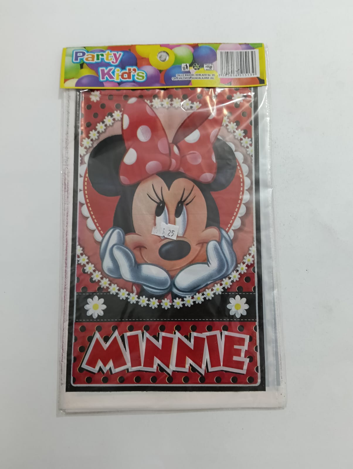 MINNIE BOLSA DULCERA 25 PZAS