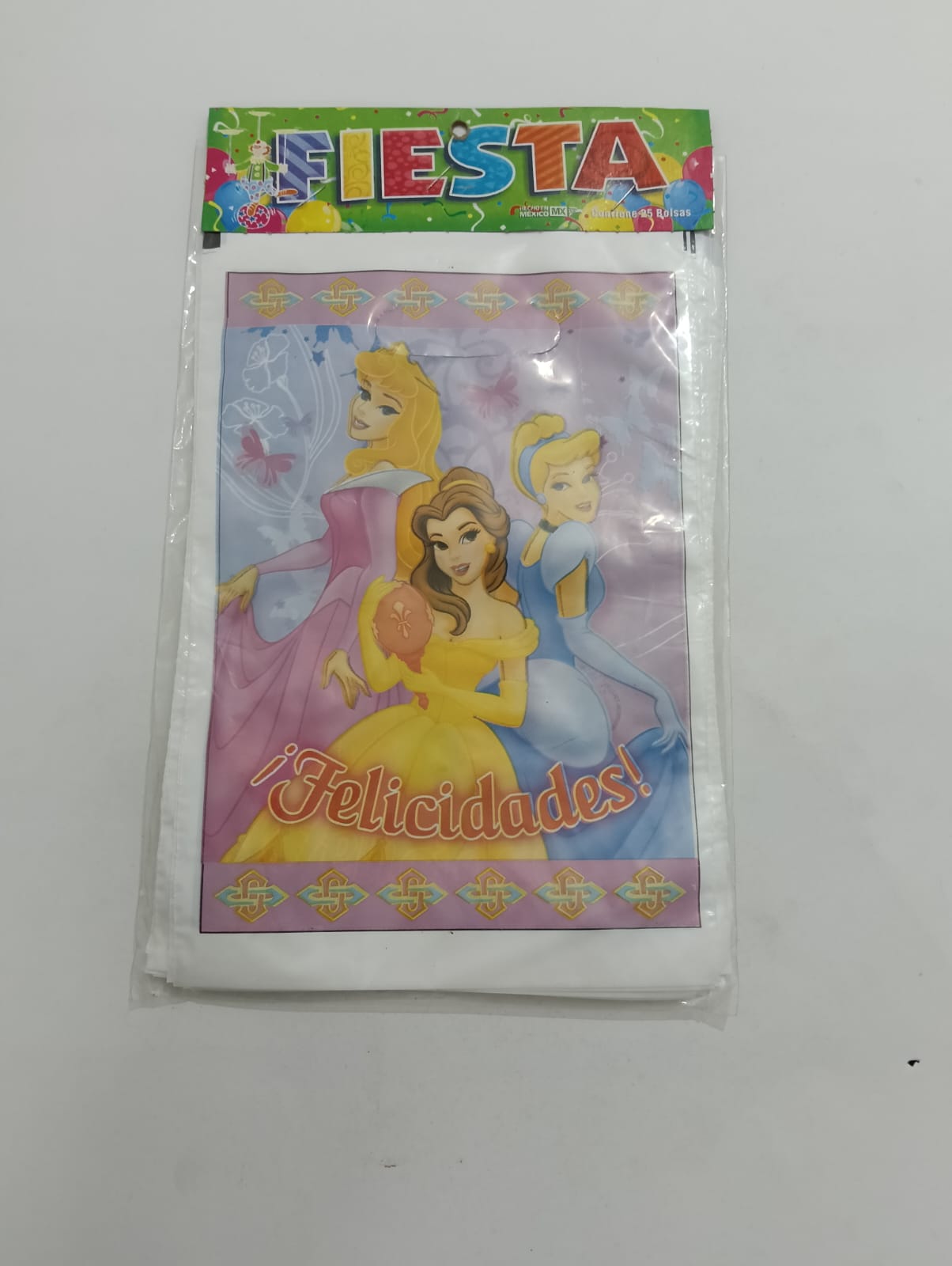 PRINCESAS BOLSA DULCERA 25 PZAS