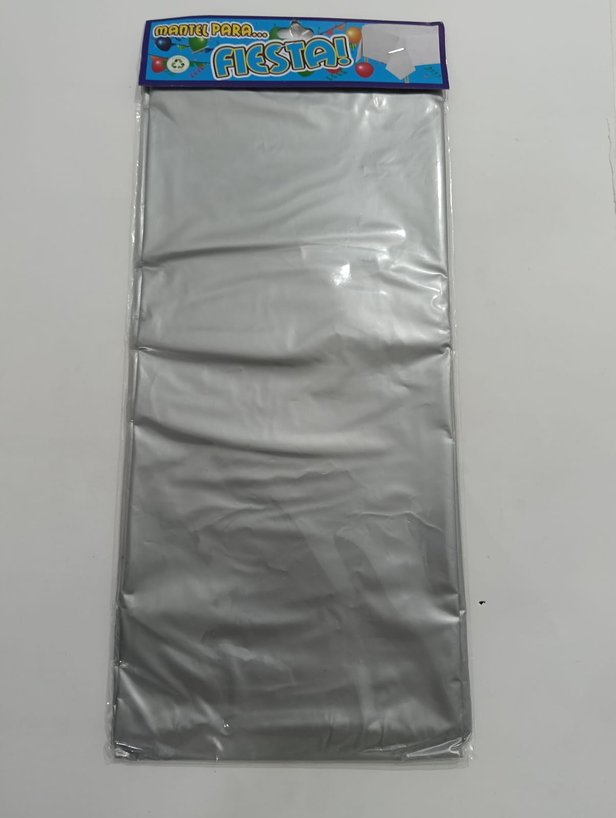 MANTEL PLATA  (140CMX240CM)