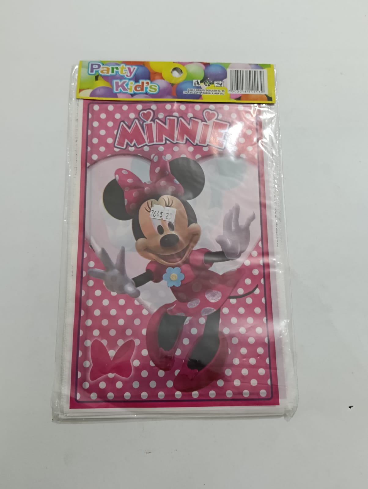 MINNIE BOLSA DULCERA 25 PZAS