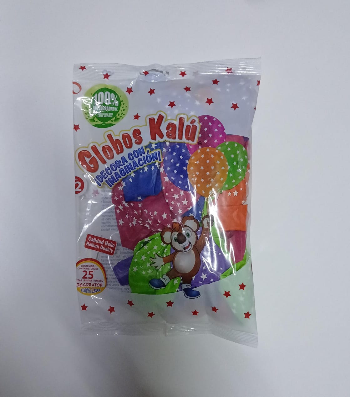 GLOBO KALU COLORES ESTRELLA  #12