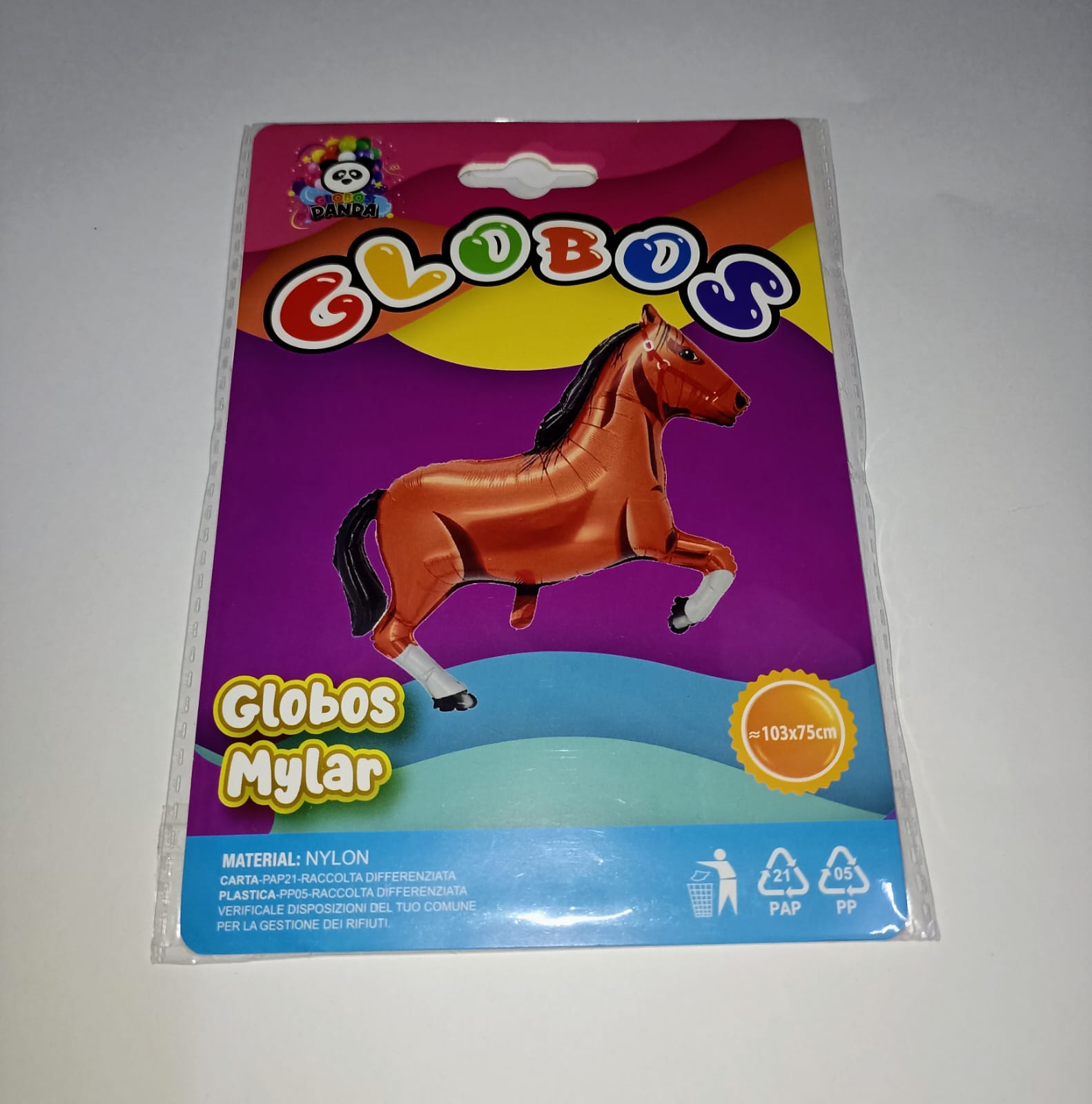 GLOBO CABALLO (103X75CM)
