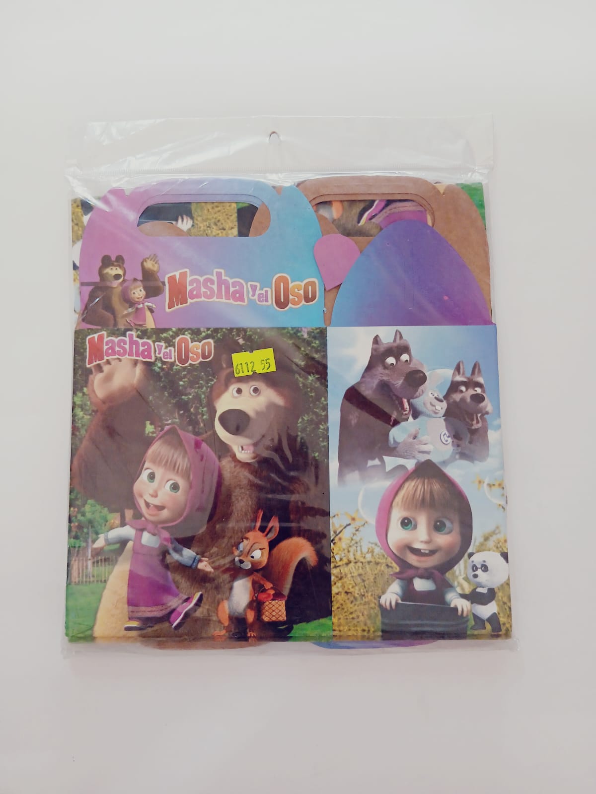 MASHA Y EL OSO CAJA DULCERA 10 PZAS