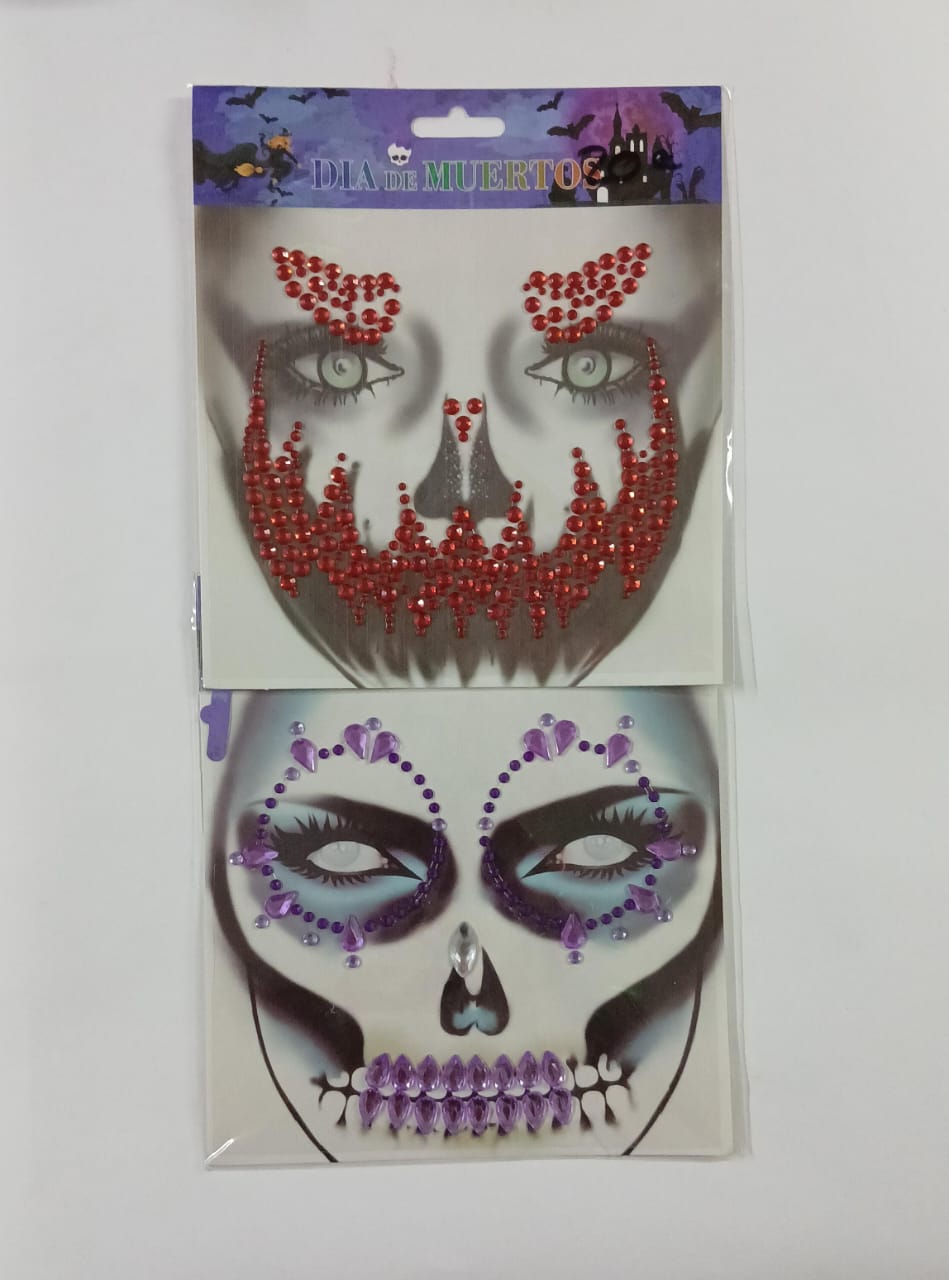 STIKER PIEDRAS HALLOWEEN
