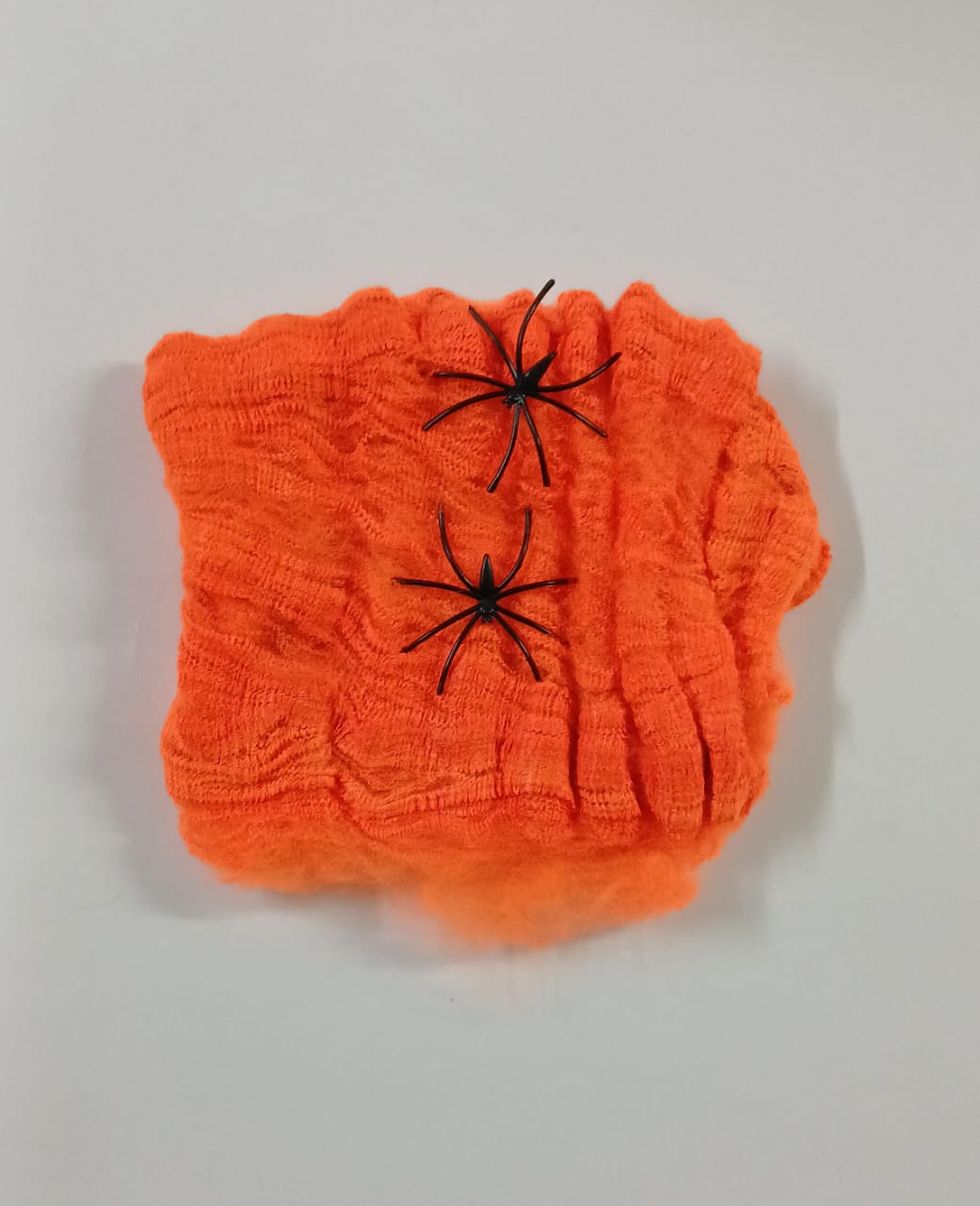 TELARAÑAS HALLOWEEN NARANJA