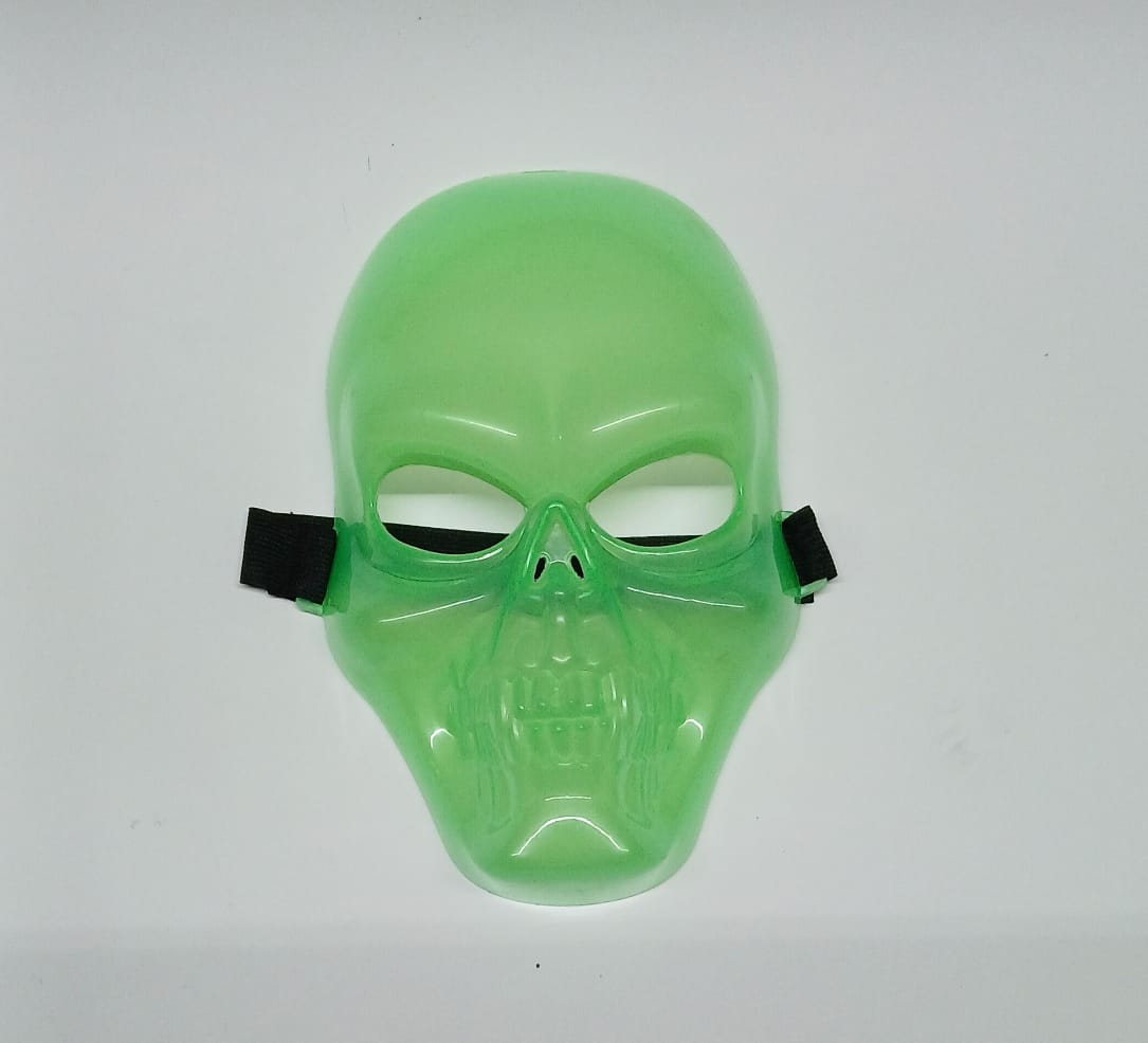 MASACARA VERDE HALLOWEEN