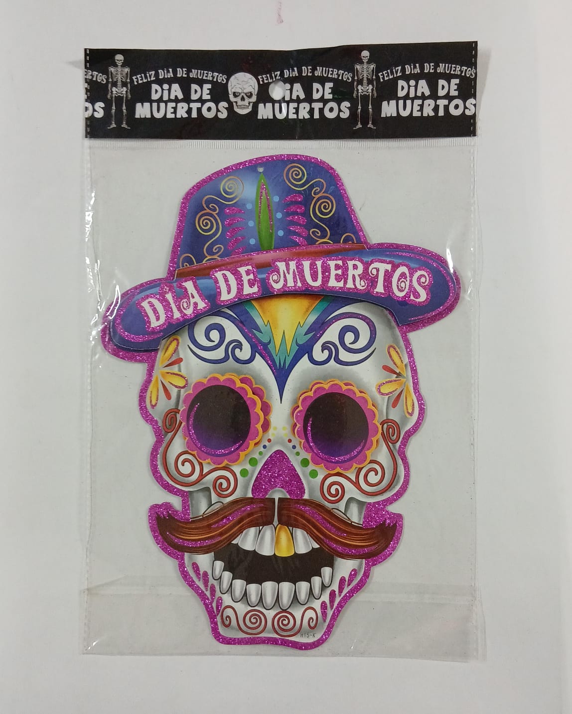 CARTON MEDIANO CALAVERA DIA DE MUERTOS