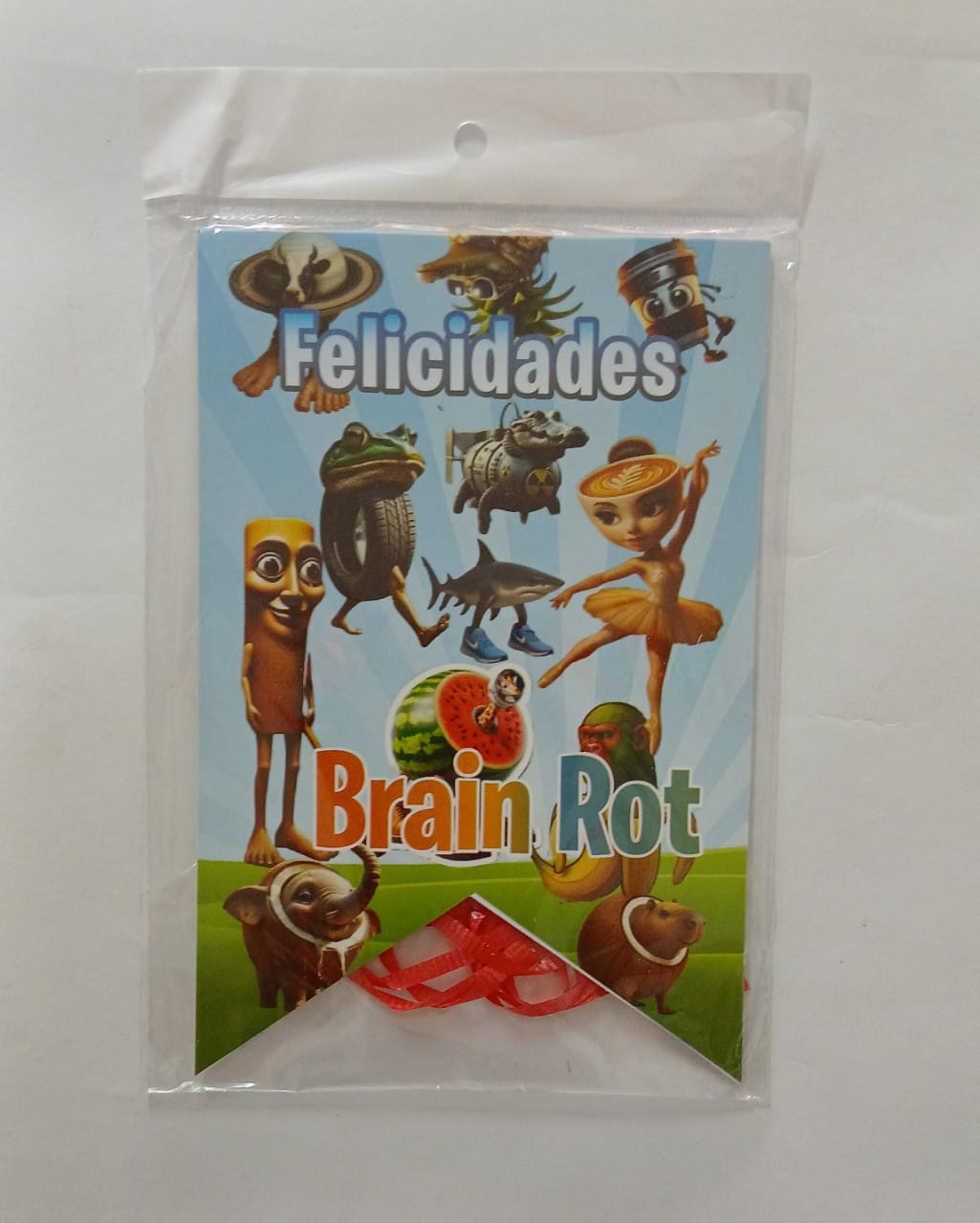 BANDERIN DE PERSONAJE BRAIN ROT