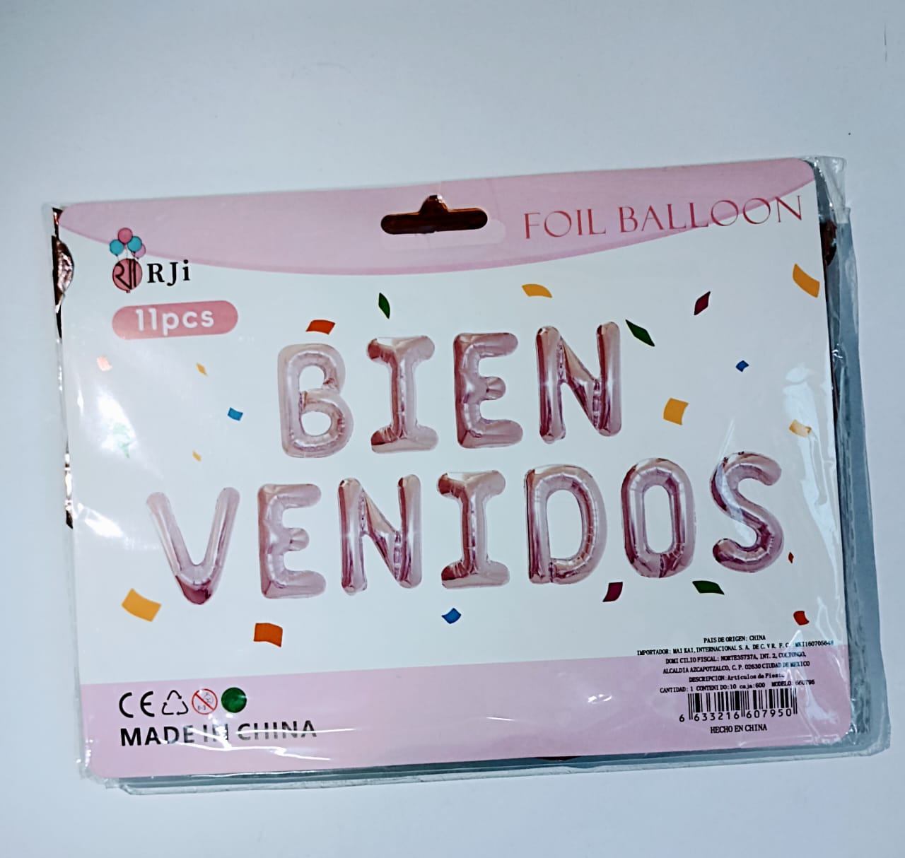 SILVER BABY SHOWER BALLOON SIGN