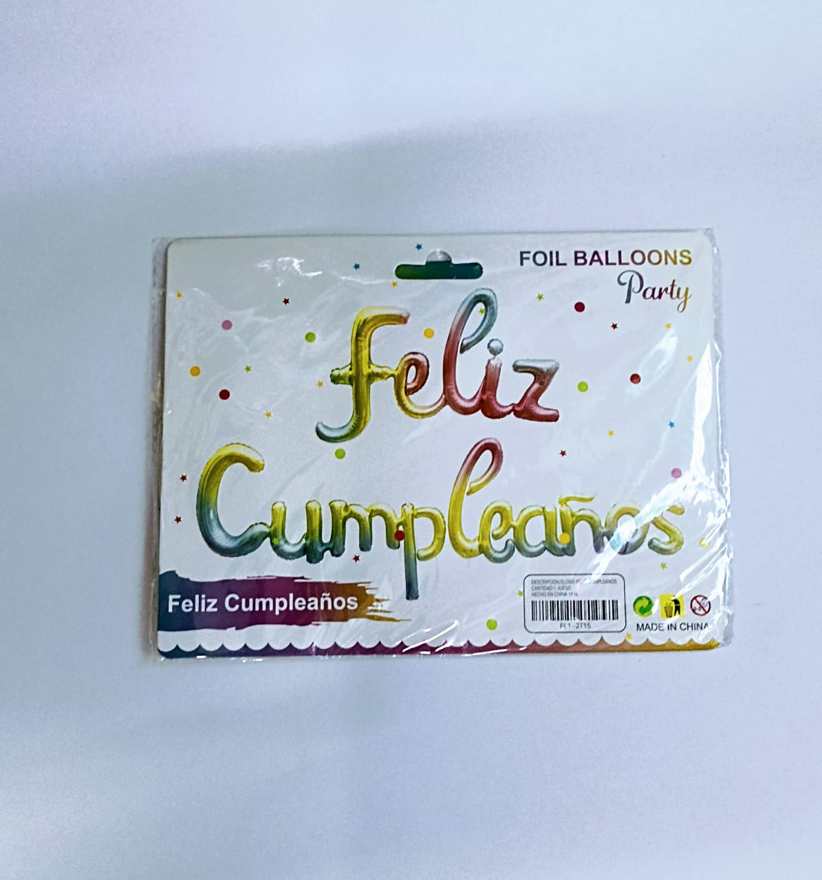 SILVER BABY SHOWER BALLOON SIGN