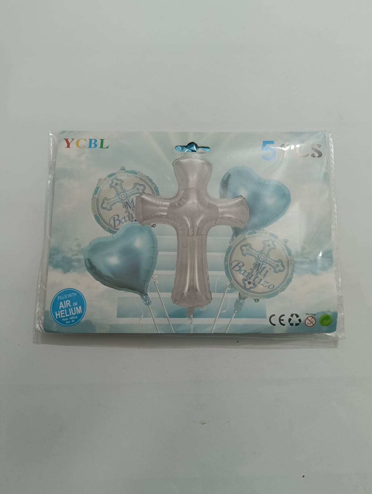 PRIMERA COMUNIÓN SET 5 GLOBOS