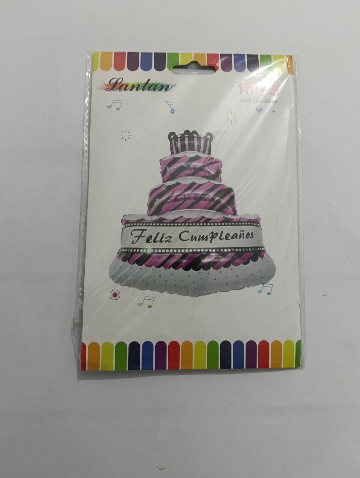 GLOBO PASTEL  EMPAQUETADO