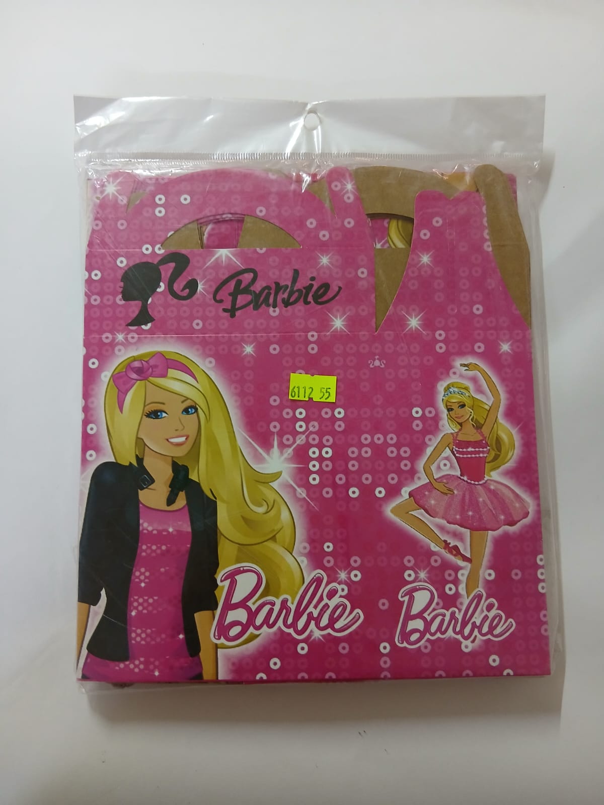 BARBIE CAJA DULCERA 10 PZAS