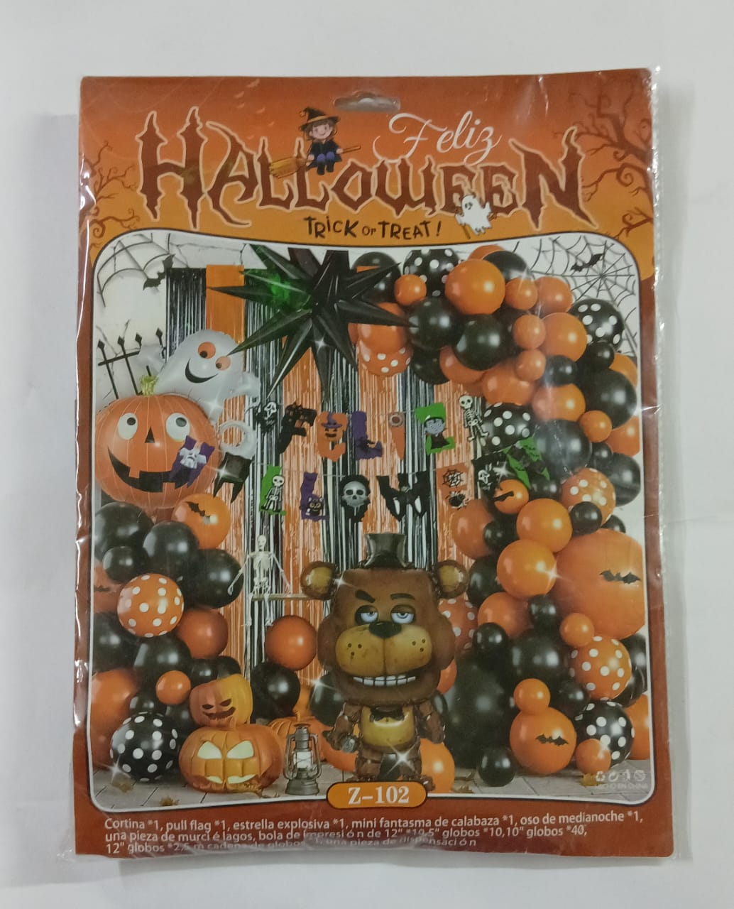 FIVE NIGHTS AT FREDDY'S ARCO COMPLETO HALLOWEEN