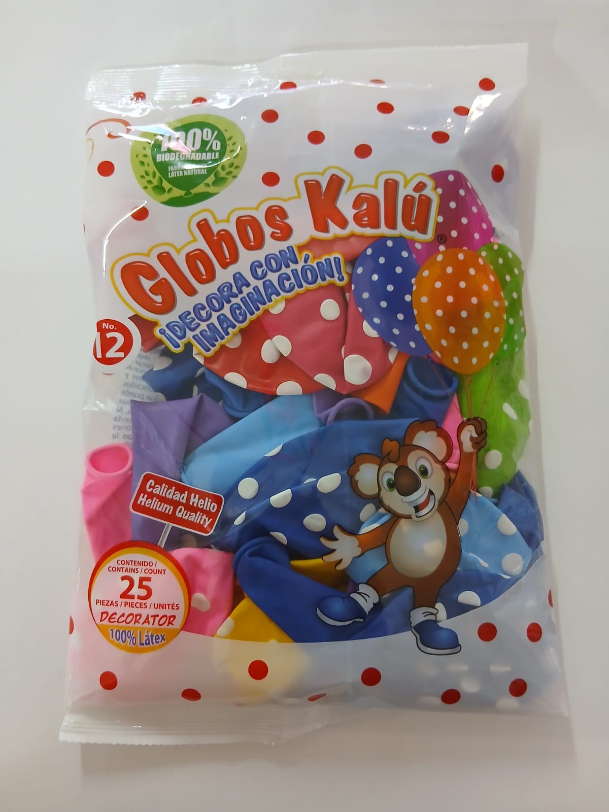 GLOBO KALU COLORES CIRCULOS  #12