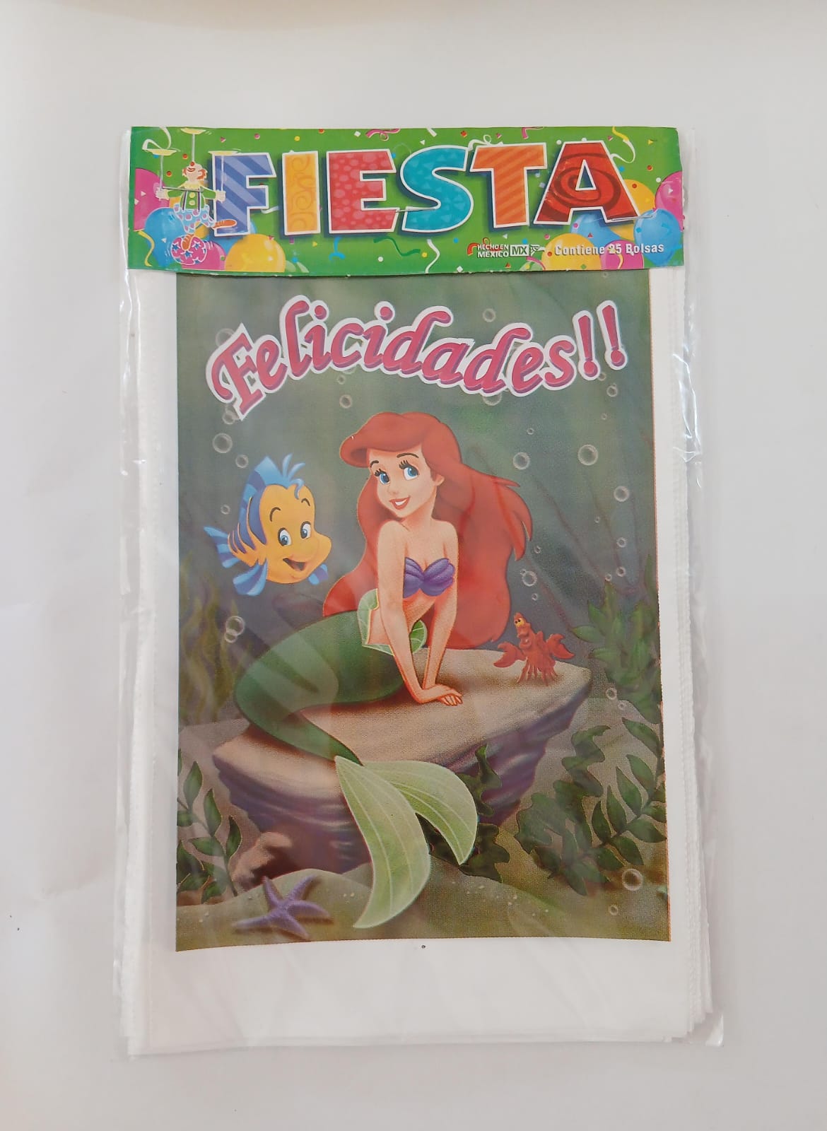 LA SIRENITA BOLSA DULCERA 25 PZAS