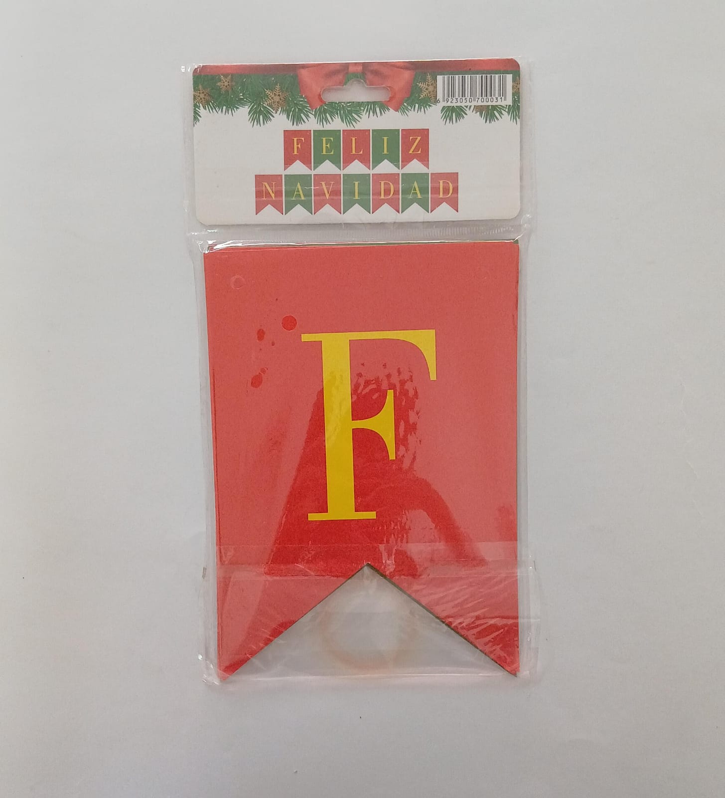 LETRERO FELIZ NAVIDAD