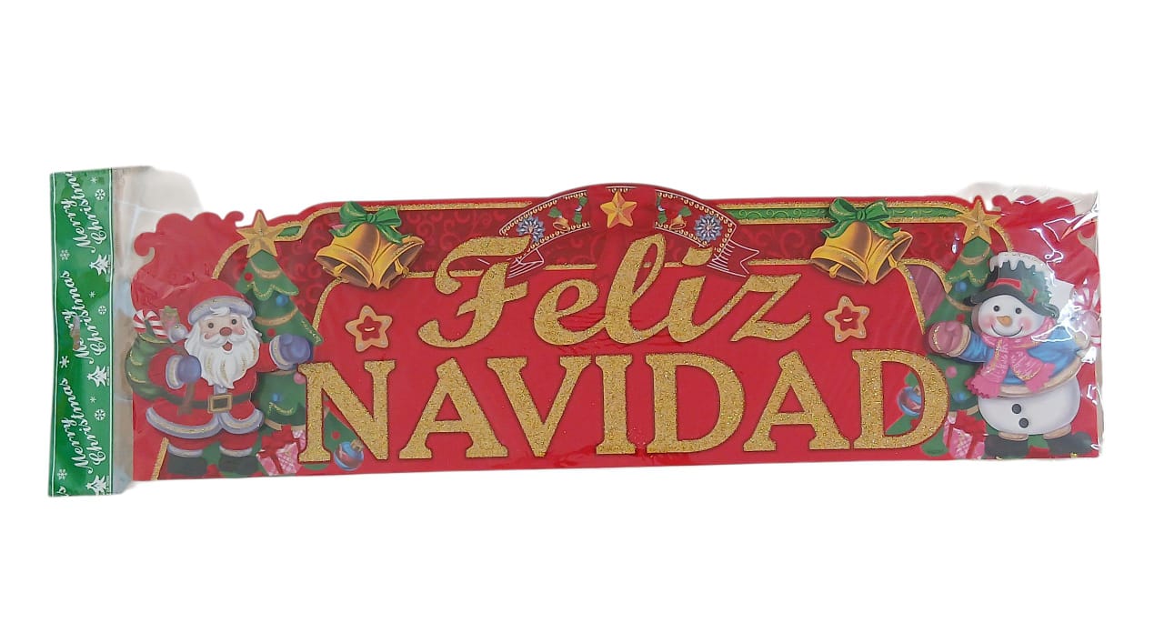 ADORNO NAVIDEÑO LARGO